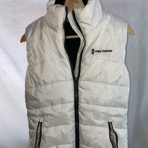 White FREE COUNTRY vest
